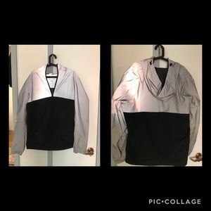 American Eagle Men’s water repellant windbreaker.